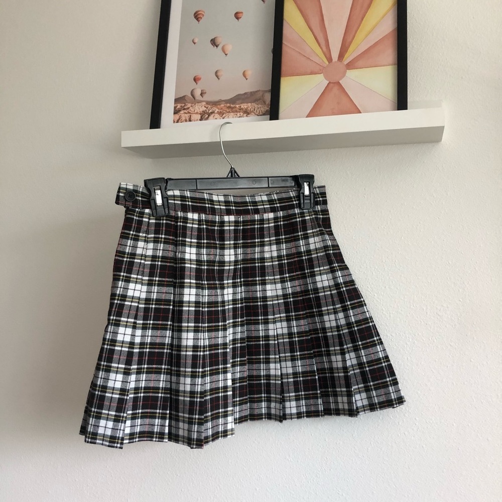 American Apparel Plaid Skirt